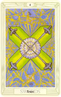  - Croley Tarot -  - Four Of Swords