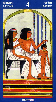 ˹ҿ˹ - Tarot of the Sphinx - Ȩ - Four Of Wands