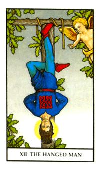 ŵ - Connolly Tarot -  - The Hanged Man