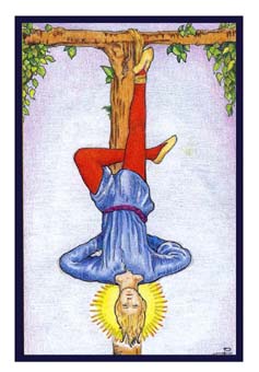 ³ - Epicurean Tarot -  - The Hanged Man