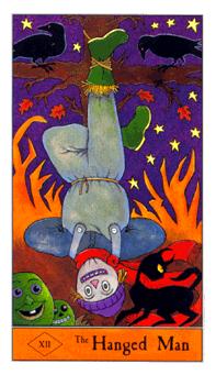 ʥ - Halloween Tarot -  - The Hanged Man