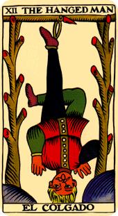  - Marseilles Tarot -  - The Hanged Man