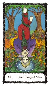 ʥõ - Sacred Rose Tarot -  - The Hanged Man