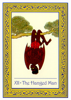 ̩ʼ - Royal Thai Tarot -  - The Hanged Man