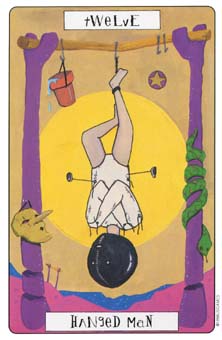 Ӱ - Phantasmagoric Tarot -  - The Hanged Man