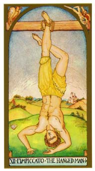 ո - Renaissance Tarot -  - The Hanged Man