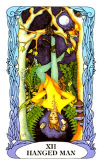 ¹⻨԰ - Moon Garden Tarot -  - The Hanged Man