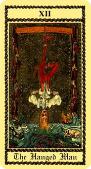 ˹ - Scapini Tarot -  - The Hanged Man