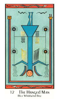 ʥ - Santa Fe Tarot -  - The Hanged Man