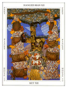 ̺ - Tarot of the Tapestry -  - The Hanged Man