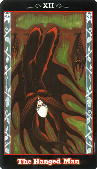 Ѫ - Vampire Tarot -  - The Hanged Man