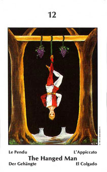 Űֿ - Barbara Walker Tarot -  - The Hanged Man