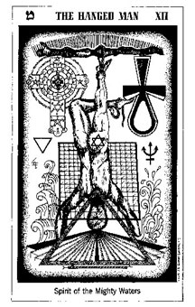 ʿ - The Hermetic Tarot -  - The Hanged Man