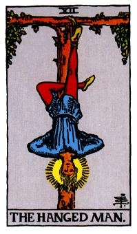 ¡ΰ - Rider Waite Tarot -  - The Hanged Man