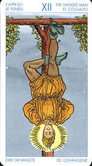 ʥ׳ΰ - Universal Waite Tarot -  - The Hanged Man