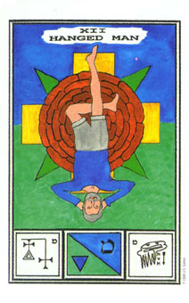 ħʽ - Tarot Of Ceremonial Magic -  - The Hanged Man