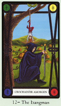  - Faery Wicca Tarot -  - The Hanged Man