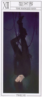 ˶ - The Pandoras  Tarot -  - The Hanged Man