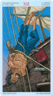  - Sea Rover Tarot -  - The Hanged Man