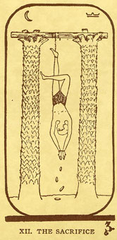 ˣUSG - Egyptian Tarot -  - The Hanged Man