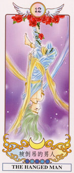 ϣ - Grecian Eudaemon Tarot -  - The Hanged Man