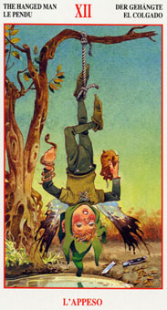  - The Fairy Tarot -  - The Hanged Man