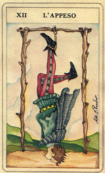 ƶ˹ - Fiabeschi Tarot -  - The Hanged Man