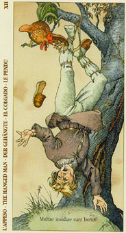 Ŷ - Tarot of Durer -  - The Hanged Man