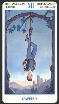  - Secret Tarot -  - The Hanged Man