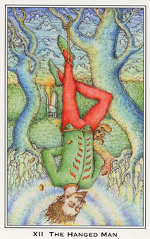 νܶܿѷ - Nigel Jackson Tarot -  - The Hanged Man