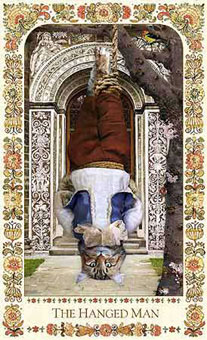 ˲è - Baroque Bohemian Cats Tarot -  - The Hanged Man