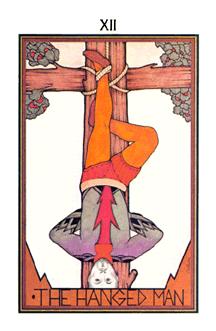 ̫ʱ - Aquarian Tarot -  - The Hanged Man