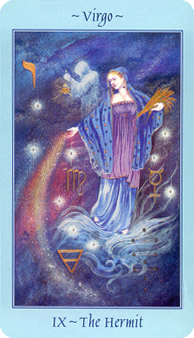  - Celestial Tarot - ʿ - The Hermit