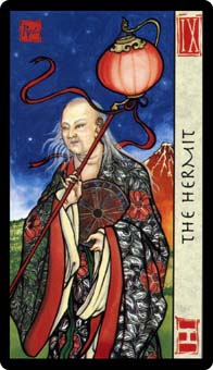 ˮ - Feng Shui Tarot - ʿ - The Hermit