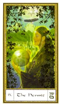 ܶ - Gendron Tarot - ʿ - The Hermit