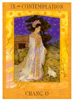 Ů - Goddess Tarot - ʿ - The Hermit