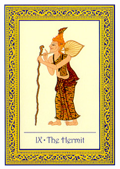 ̩ʼ - Royal Thai Tarot - ʿ - The Hermit