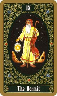  - Russian Tarot - ʿ - The Hermit