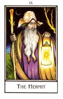  - Palladini Tarot - ʿ - The Hermit