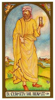 ո - Renaissance Tarot - ʿ - The Hermit