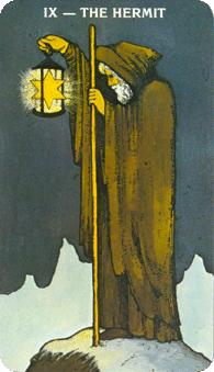 Ħ - Morgan-Greer Tarot - ʿ - The Hermit