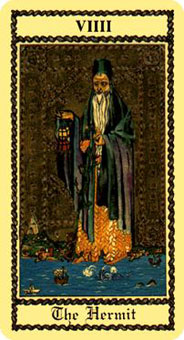 ˹ - Scapini Tarot - ʿ - The Hermit