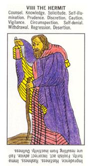 ѧ - Starter Tarot - ʿ - The Hermit