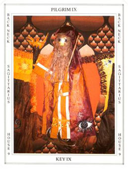 ̺ - Tarot of the Tapestry - ʿ - The Hermit