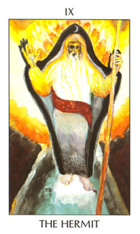  - Tarot of the Spirit - ʿ - The Hermit