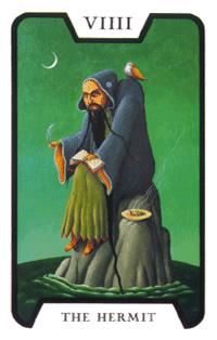 Ů - Tarot of the Witches - ʿ - The Hermit