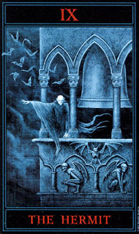  - The Gothic Tarot - ʿ - The Hermit