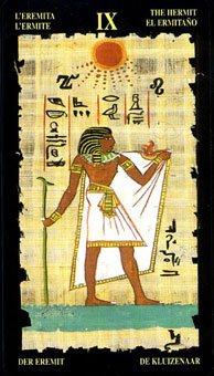  - Egyptian Tarot - ʿ - The Hermit