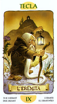  - Tarot of the Gnomes - ʿ - The Hermit