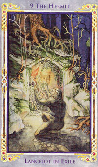 ɪ - Legend Arthurian Tarot - ʿ - The Hermit